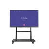 4k multi points lcd touch screen table factory sale 65inch monitor 10 users interactive flat display panel board for education