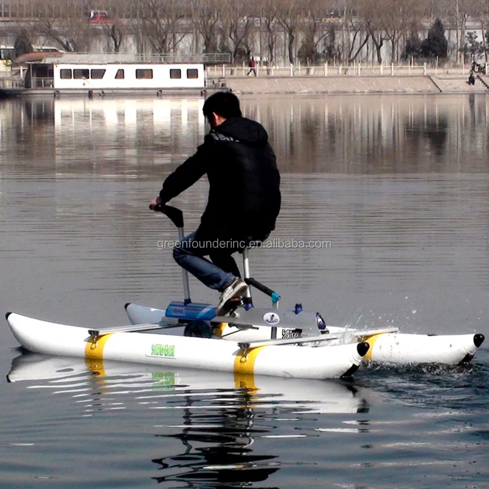 pontoon water bicycle