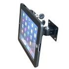 Multi-angle adjustable kitchen wall mount bracket security tablet cover bracket for iPad