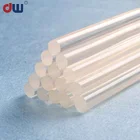 11mm*200mm 7/16"*8" Transparent eva silicone sealant hot melt glue gun accessories glue stick