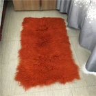 Tibet lamb fur stools cover / Mongolian fur/ sheep skin