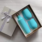 Egg Shaped Personalized Stainless Steel Tumbler Cups Insulated with Lid