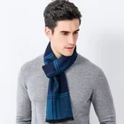 ODM/OEM High quality custom making pure and PLAID knit 100% cotton men's scarf