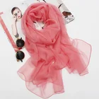 Promotional cheap price fashion chiffon muslim shawl pashmina silk hijab scarf