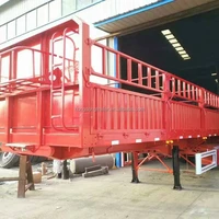 3 Axles 40 Feet Fence Semi