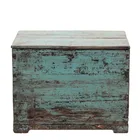 25" living room storage trunk Chinese antique furniture