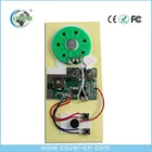 Recordable micro sound voice music chip module for greeting card
