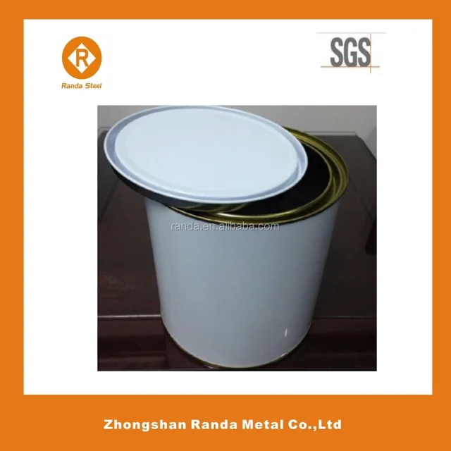 standard metal round tin can sizes, tin packing cans