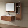 White lacquer marble fancy melamine small bathroom vanity cabinet set european modern