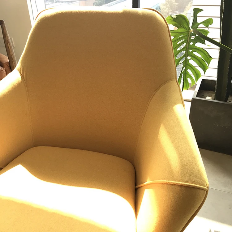 Cheap custom home living room furniture easy lazy relax nordic lounge tub hug armchair