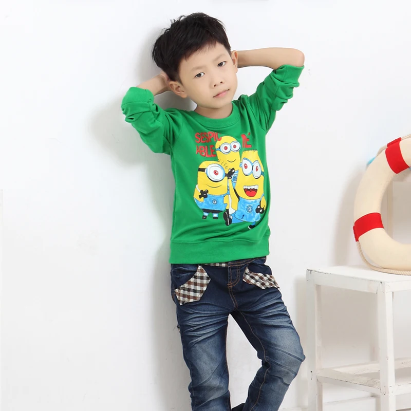 2015 New Hot Children Hoodies Thin Sweatshirt Boys Girls Spring Autumn Coat Kids Long Sleeve Casual Outwear Baby Clothing