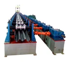 hydraulic highway guard bar plate roll forming machine