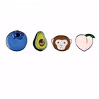 Fashion metal cute badge fashion jewelry custom soft enamel lapel pin for decoration