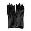 High Quality General Purpose Work Latex Gloves Black Rubber Glove 13 inches