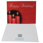 Wholesale lenticular 3d birthday greeting card