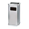 star hotel garbage can standing public ashtray waste bin stainless steel trash can