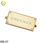 Gold color bag hardware custom bag metal label metal logo for handbag