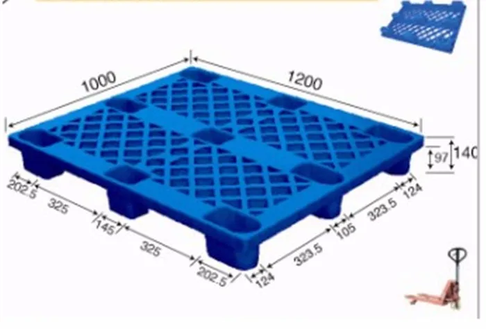 Export Disposable Vented Plastic Pallet