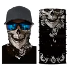 cheap print high quality headwear seamless reflective bandana sale