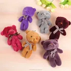 Baby Children Small Teddy Bear Soft Stuff Plush Toy Key chain wedding gift