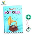 Zebulun Excellent Custom Sound Time Paper Birthday Music Greeting Card For Friends