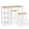 No. 2407 Solid Wooden Table and Chairs Set for Dining Room