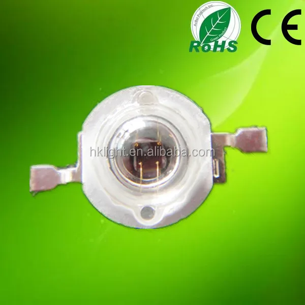 epistar bridgelux 45mil 35 mil chip 3 watt 2v red high power led emitter 620nm 630nm 640nm 650nm 660nm 850nm 940nm