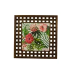 Large Cheap wall hanging hand made beautiful flower picture