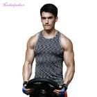 New types mens sports gym wholesale fitness seamless tank top