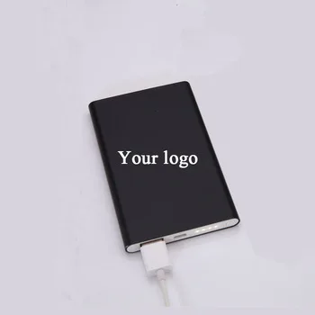 Shenzhen logo printed mini Power Bank External Battery mobile Charger wallet Powerbank 4000mah for samsung smart phone - ANKUX.COM