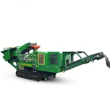 Portable crusher Type construction waste application colombia hard rock mobile crushing plant
