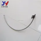 OEM custom iron curved shower rod for bathroom supplies