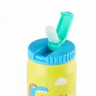 280ml Insulated vacuum stainless steel kids sippy cup water bottle with straw