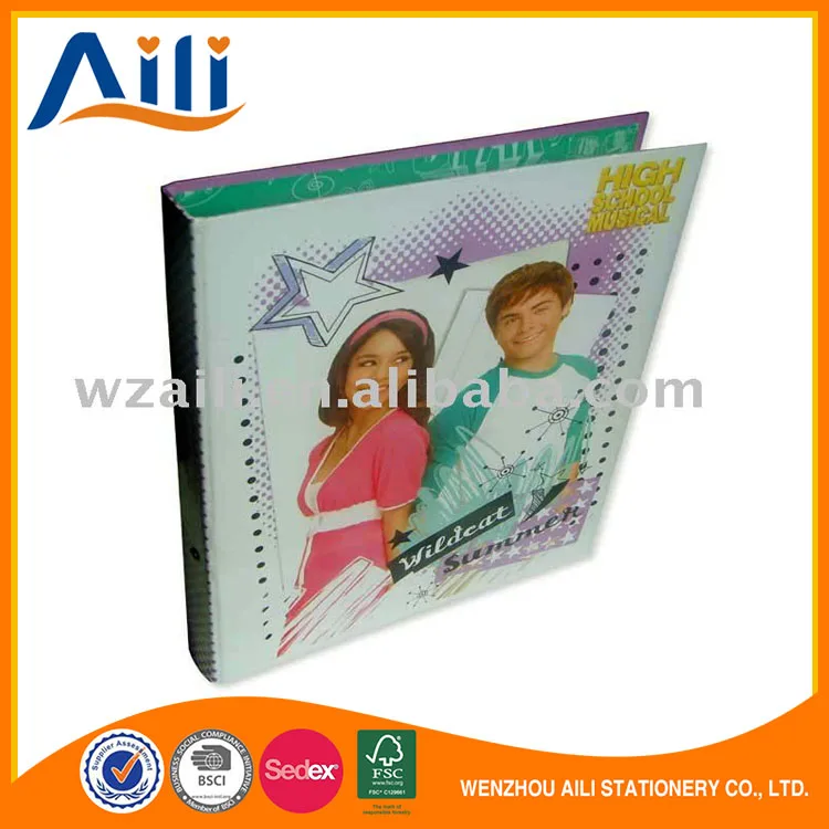customize a3 a4 size cardboard hard cover decorative handmade