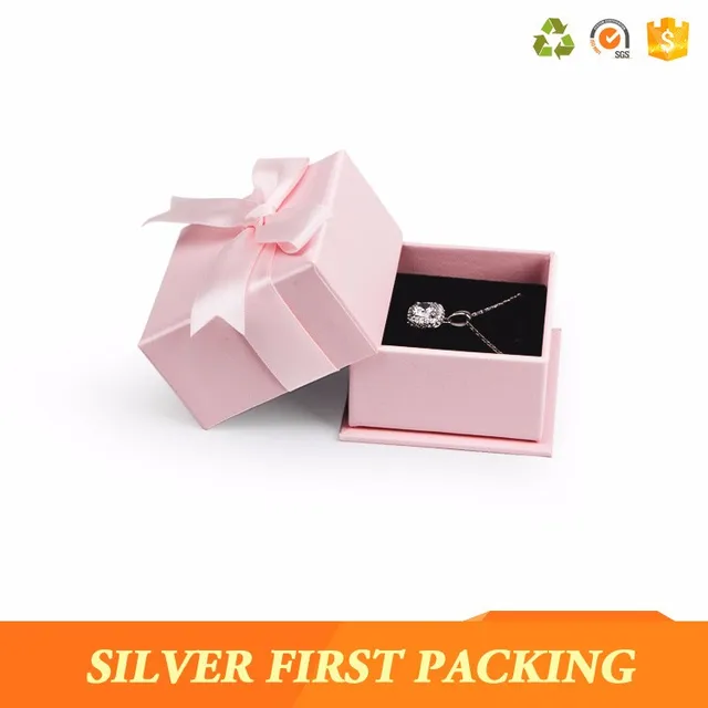 wholesale ring earring necklace packaging gift box with foam