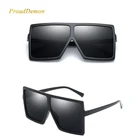 K5705 Newest Big Oversized Square Sun Shades Glasses For Women 2019