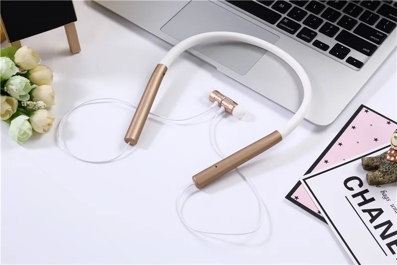 Wireless Portable Stereo Magnet Running Neckband - ANKUX.COM