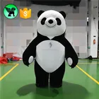 3m High Event Walking Panda Costume Inflatable Customized Moving Inflatable Panda Costume A865