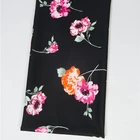 POLYESTER SCUBA FABRIC/LIVERPOOL FABRIC/BULLET FABRIC PRINTED FLOWER