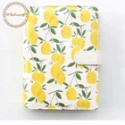 Customized Leather Printed Full Hardcover School Note Book With Pen