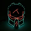 EL Rope Action Figure Glowing Mask Movie Predator Series 25th Anniversary Holiday Light Classic Led Glow Light Robot Design Mask