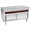 Restaurant catering equipment/4 Pans Food Warmer/Hot Bain Marie With Cabinet BN-B05