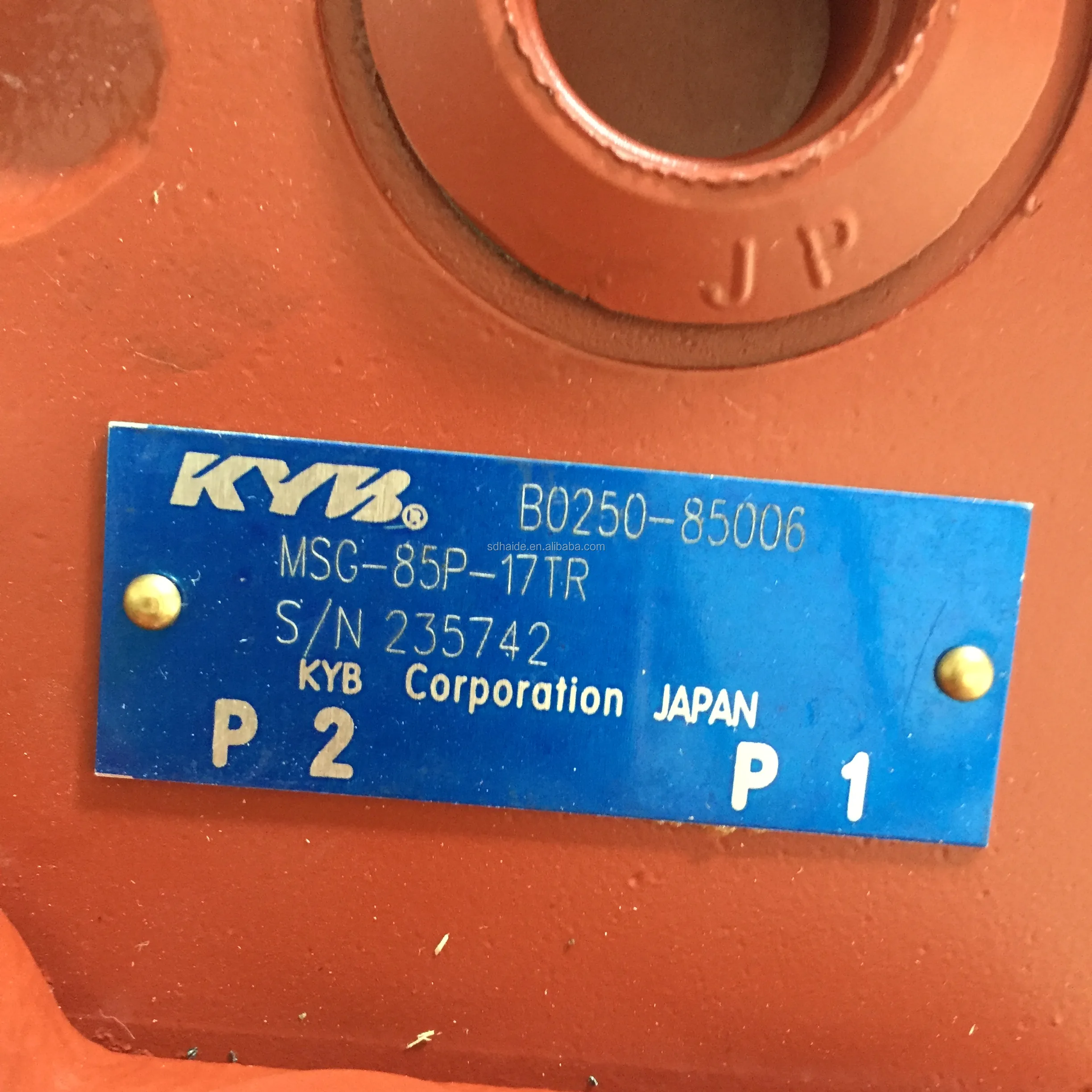 Kyb Msg P Tr Motor Takeuchi Tb Swing Motor For Excavator View