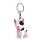 Personalised custom animal shape dog Action Figure soft pvc pop keychain