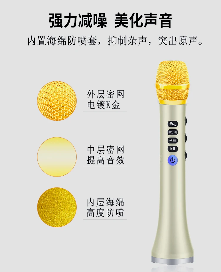Professional DSP sound chipset ,Karaoke Microphone wireless BT speaker Family KTV L698DSP 20W Loud speaker - ANKUX.COM