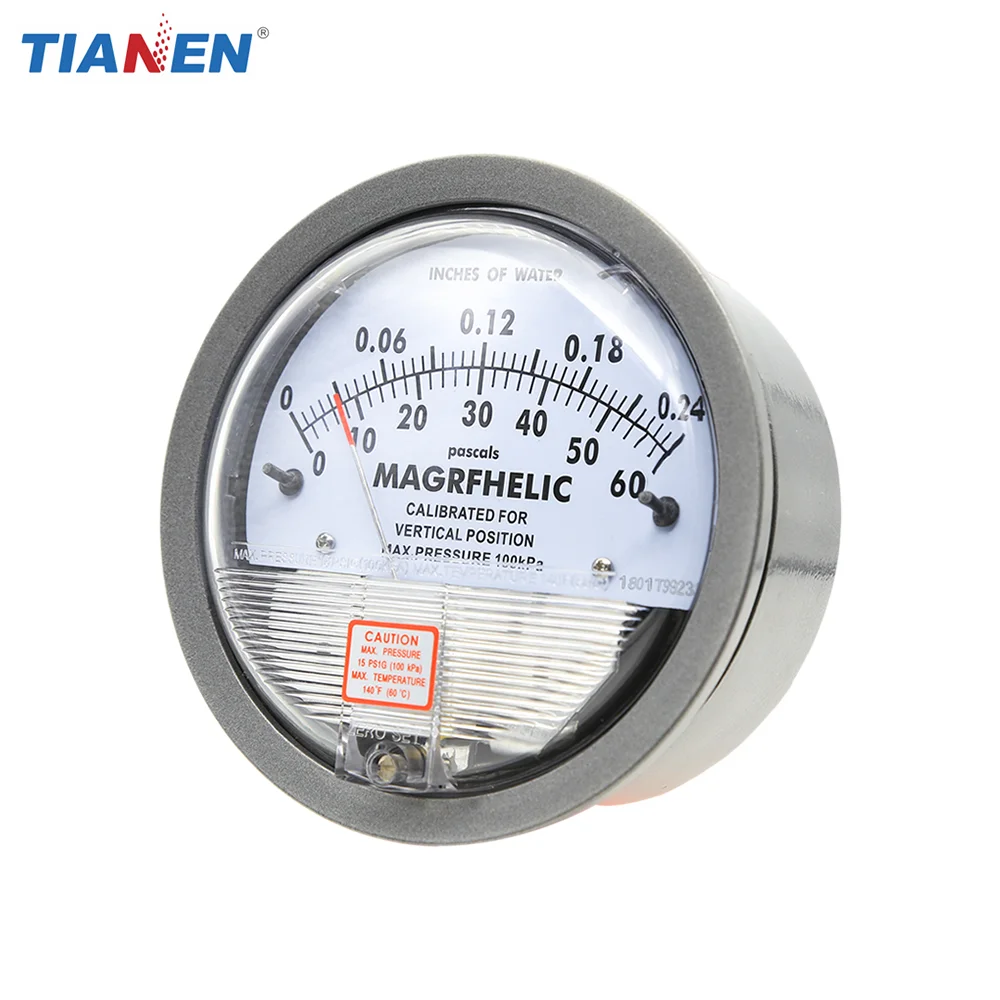 differential air pressure gauge