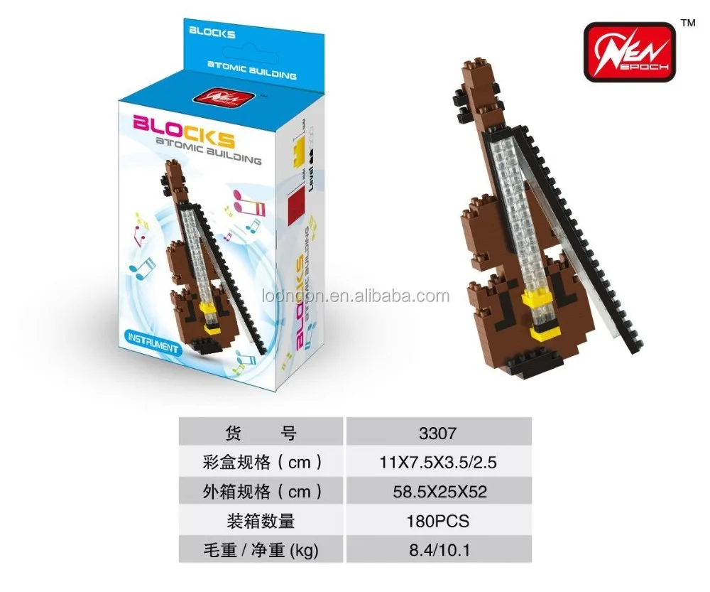 cogo nano blocks best selling diy building guitar 144pcs 2016 new item toys for promotion cogo nano blocks best selling diy building guitar 144pcs 2016 new item toys for promotion
