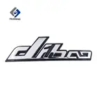 custom car emblems badges adhesive chrome letters car