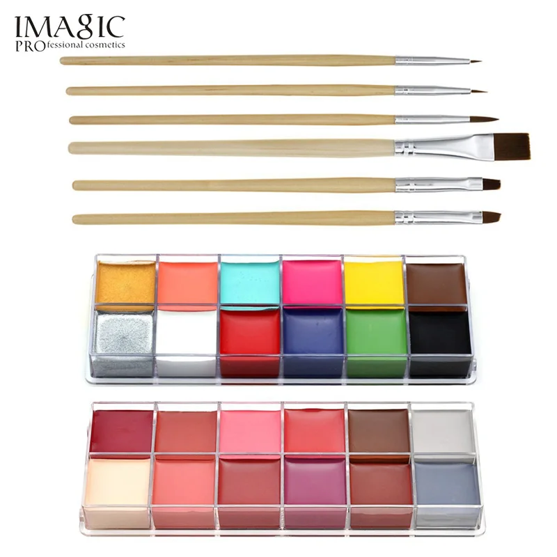 Newest wholesale brush hair makeup private label body paint brush body cream brush