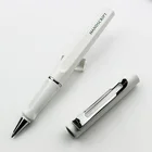 J-01 Promotional item Logo printing Business gift White metal ball pen Luxury metal pen with box pen set